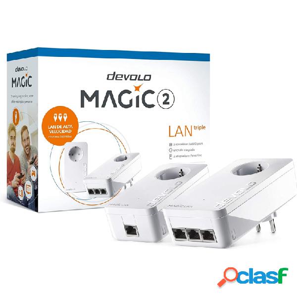 Devolo 8516 Magic 2 Lan Triple 2400 Mbit/s Ethernet Blanco 2