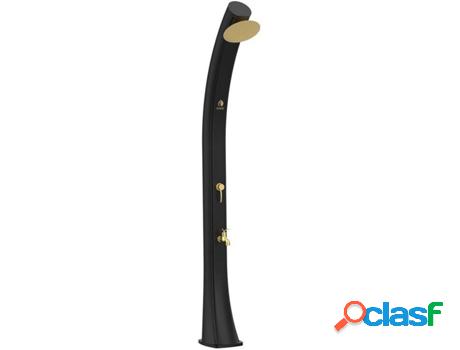 Ducha de Exterior SINED Doccia Sole Xxl Nera Oro