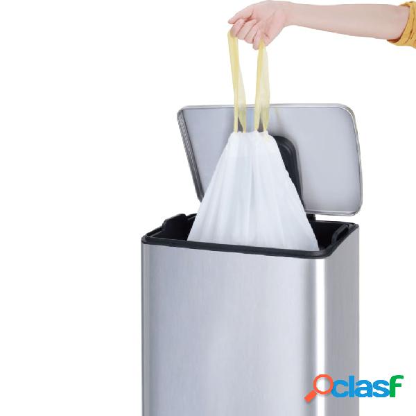 EKO Set de bolsas de basura "F" 40-60 L 24x12 piezas blanco