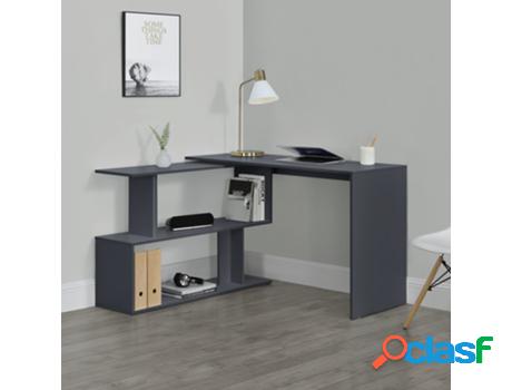 Escritorio EN.CASA Aglomerado (Gris - 77 x 120 x 50 cm)
