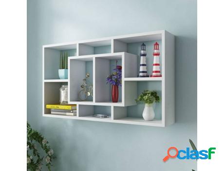 Estantería de Pared VIDAXL 8 Compartimientos 242548
