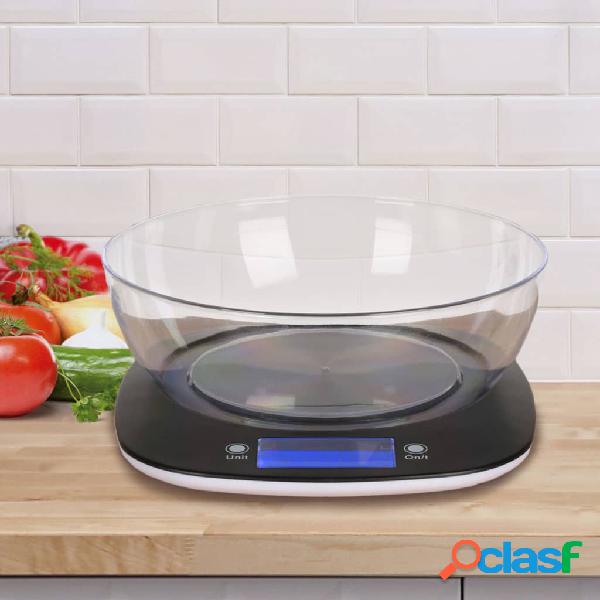 Excellent Houseware Balanza de cocina con bol de mezcla 1,4