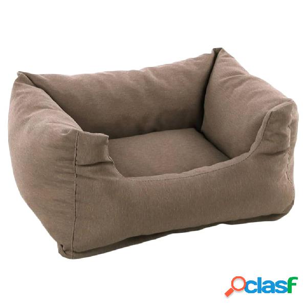 FLAMINGO Cama para perros con cremallera Panama gris taupe