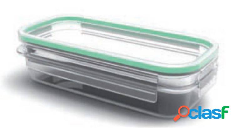 Fiambrera hermética rectangular Tatay 0,75 l. con junta de