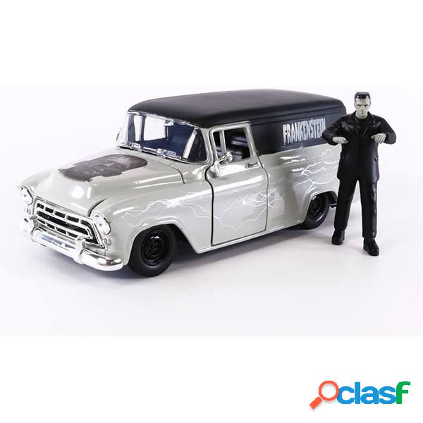 Frankentein Chevy Suburban Delivery 1957 Con Figura