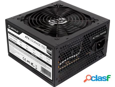 Fuente de Alimentación UNYKACH 52051 (750 W - ATX - Negro)