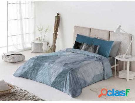 Funda Nórdica (2 Piezas) Carolina Azul 90 cm