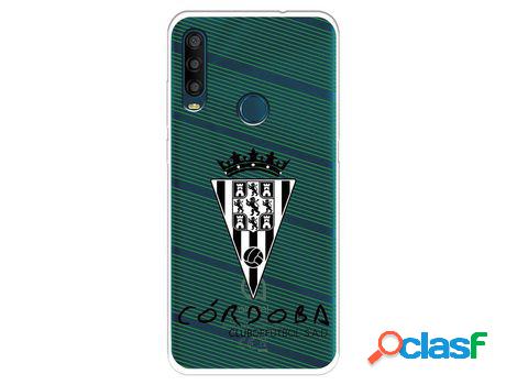 Funda Para Alcatel 1Se 2020 Del Córdoba Cf Escudo Blanco Y