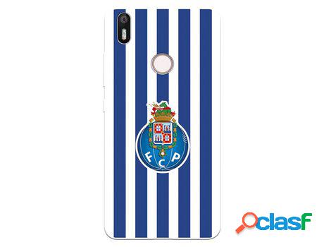 Funda Para Bq Aquaris X Del Fútbol Club Oporto Escudo Rayas
