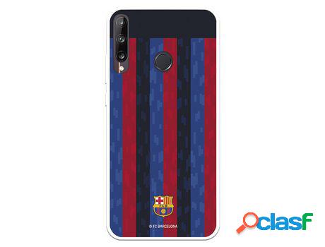 Funda Para Huawei P40 Lite E Del Fc Barcelona Fondo Rayas