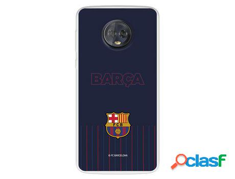 Funda Para Motorola Moto G6 Del Fc Barcelona Barsa Fondo