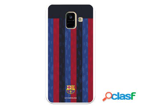 Funda Para Samsung Galaxy A6 2018 Del Fc Barcelona Fondo