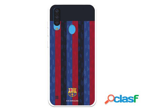 Funda Para Zte Blade A7 2020 Del Fc Barcelona Fondo Rayas