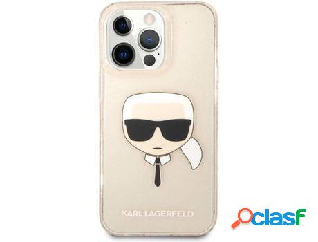 Funda Rígida KARL LAGERFELD diseño cara de Karl para Apple