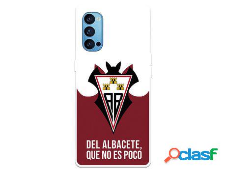 Funda para Oppo Reno4 5G del Albacete Escudo Del Albacete