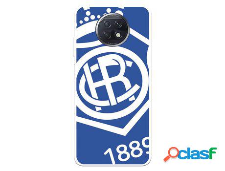 Funda para Xiaomi Redmi Note 9T del Recre Escudo Fondo azul