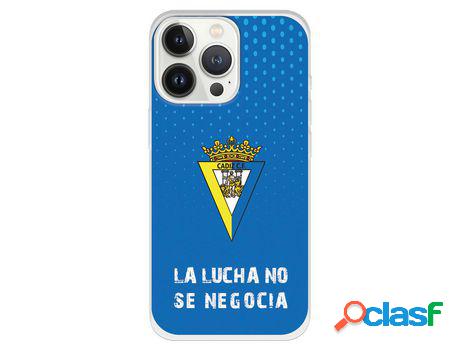 Funda para iPhone 13 Pro del Cádiz La Lucha No Se Negocia -