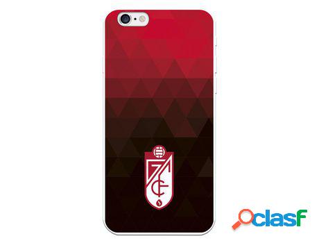 Funda para iPhone 6 del Granada CF Escudo - Fondo Rojo y