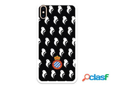 Funda para iPhone XS Max del RCD Espanyol Escudo Patron