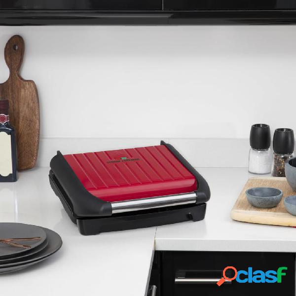 GEORGE FOREMAN Plancha familiar acero rojo M