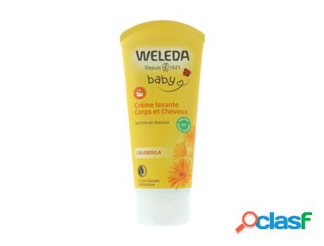 Gel de Baño WELEDA Creme De Limpeza Cuerpo y Cabelo De