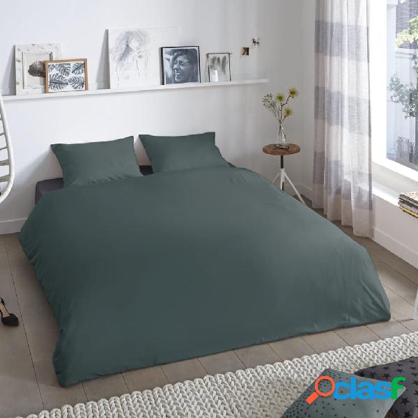 Good Morning Funda de edredón Uni 140x200/220 cm verde