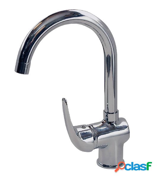 Grifo Cocina Fregadero Monomando Cromo Llanes Dp Griferia