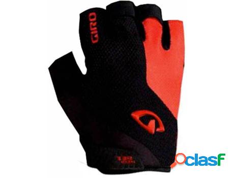 Guantes GIRO Cicli Trate Dure Upergel Negro Rojo