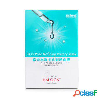 HALOCK S.O.S Pore Refining Watery Mask 8pcs