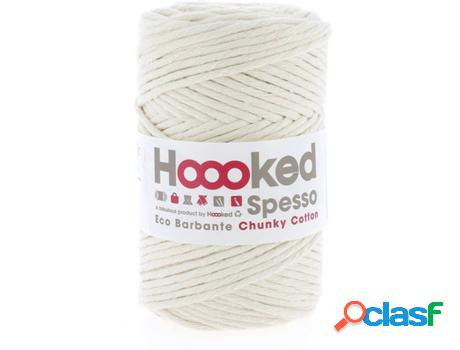 Hilo HOOOKED Spesso Chunky Cotton Almond (Blanco)