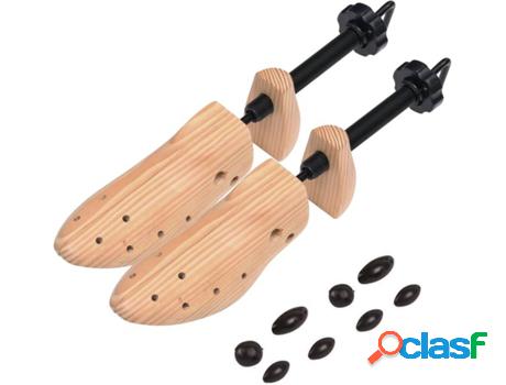 Horma de Zapatos VIDAXL 1 Par (Tam: 36-40)
