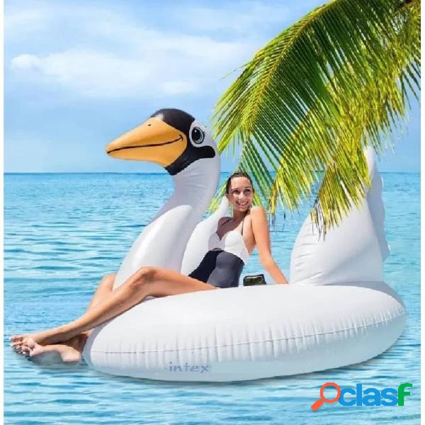 INTEX Flotador de piscina Mega Swan Island 56287EU