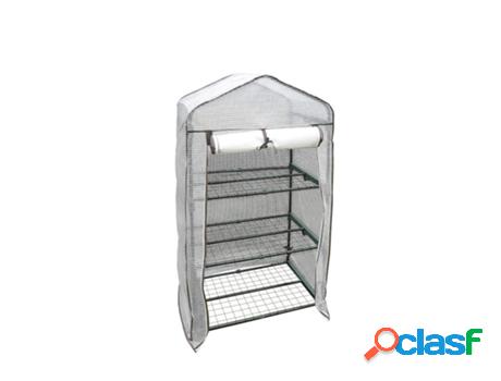 Invernadero de jardin portatil pvc3 niveles 125 cm. cultivo