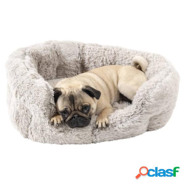 Jack and Vanilla Cestas para mascotas Shell L gris 55x42 cm