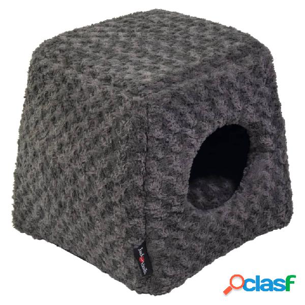 Jack and Vanilla Cueva para mascotas Softy S roseta gris