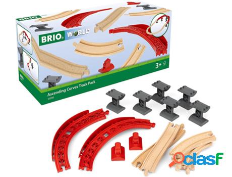 Jogo de Mesa BRIO Ascending Curves Track Pack (3 Anos)