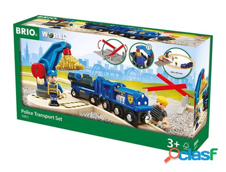 Jogo de Mesa BRIO Police Transport Set (3 Anos)