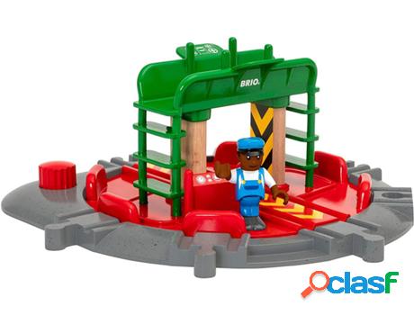 Jogo de Mesa BRIO Turntable & Figure (3 Anos)