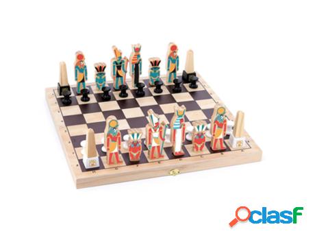 Jogo de Mesa VILAC Chess Game Hieroglyph (6 Anos)