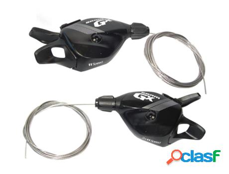 Juego De Mandos SRAM Trigger Gx 2X11 (2x11 cm - Negro)