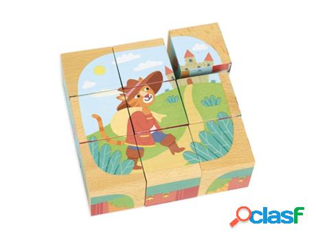 Juego Educativo VILAC (Madera - Beige - 4,5 x 4,5 x 4,5 cm)