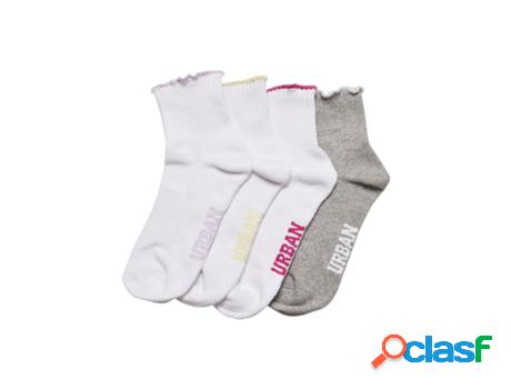 Juego de 4 Pares de Calcetines de Mujer Urban Classics