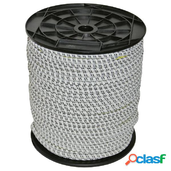 Kerbl Cuerda para cerca eléctrica de goma 25 m 7 mm 441890