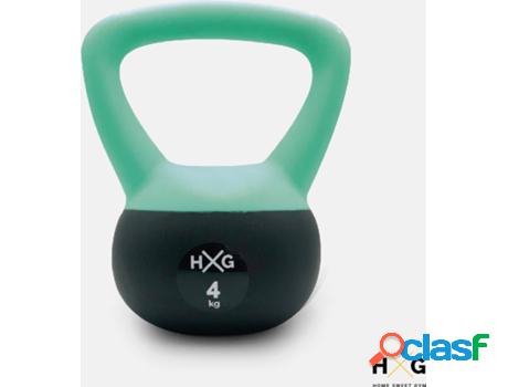 Kettlebell HXG Pvc Verde (4 kg)