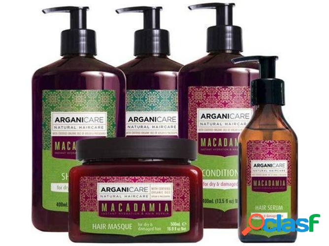 Kit Cabello ARGANICARE Macadamia Ritual Intense Repair