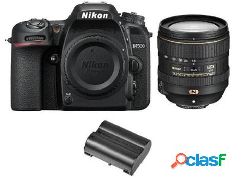 Kit Cámara Réflex NIKON D7500 + NIKON AF-S DX 16-80MM