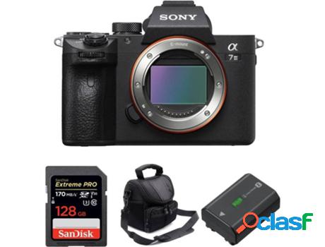 Kit Cámara SONY ALPHA 7 III + SanDisk 128 GB + Batería +