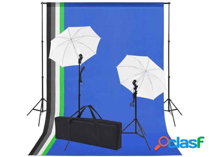 Kit Iluminación de Estudio VIDAXL 190206