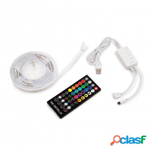 Kit de tira LED RGB Octans USB con control remoto y control