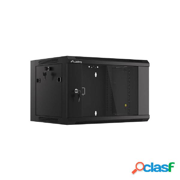 Lanberg armario rack mural doble sección 19" 6u 570x450